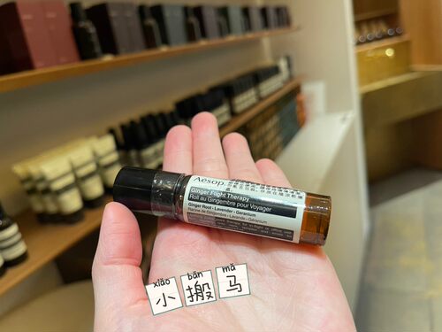 伊索AESOP 苏活生姜精油滚珠10ml 旅行办公提神缓解疲惫晕机晕车