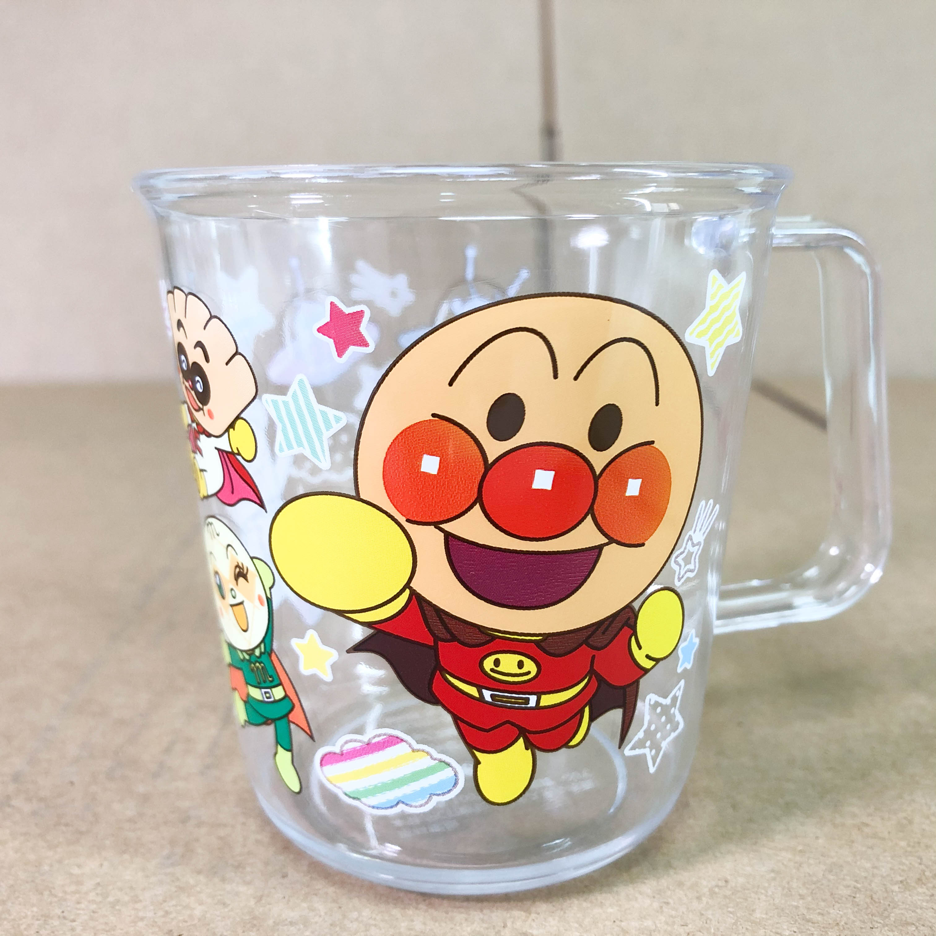 个起进口面包超人透明可插吸管