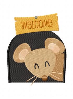 欢迎来到老鼠之家welcom电脑绣花刺绣元素文件来图来料diy绣花刺