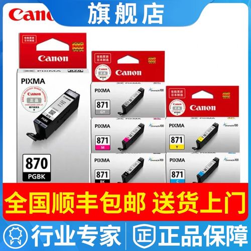 原装佳能PGI-870BK墨盒87