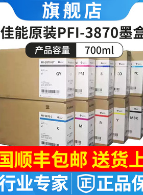原装佳能PFI-3870墨盒 PRO-526/546/566 GP-526S/546S/566S墨水盒