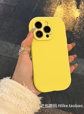柠檬黄色胖壳适用华为畅享80/70Pro手机壳60X全包镜头50pro软硅胶20plus防摔Z纯色10S保护套9S气囊胖乎乎感套