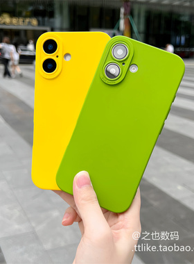 适用IQOO13手机壳12Pro绿黄色10时尚11Pro软硅胶Neo10/9/8/7SE小众Z9Turbo日韩15防摔neo11全包精孔新款上市1