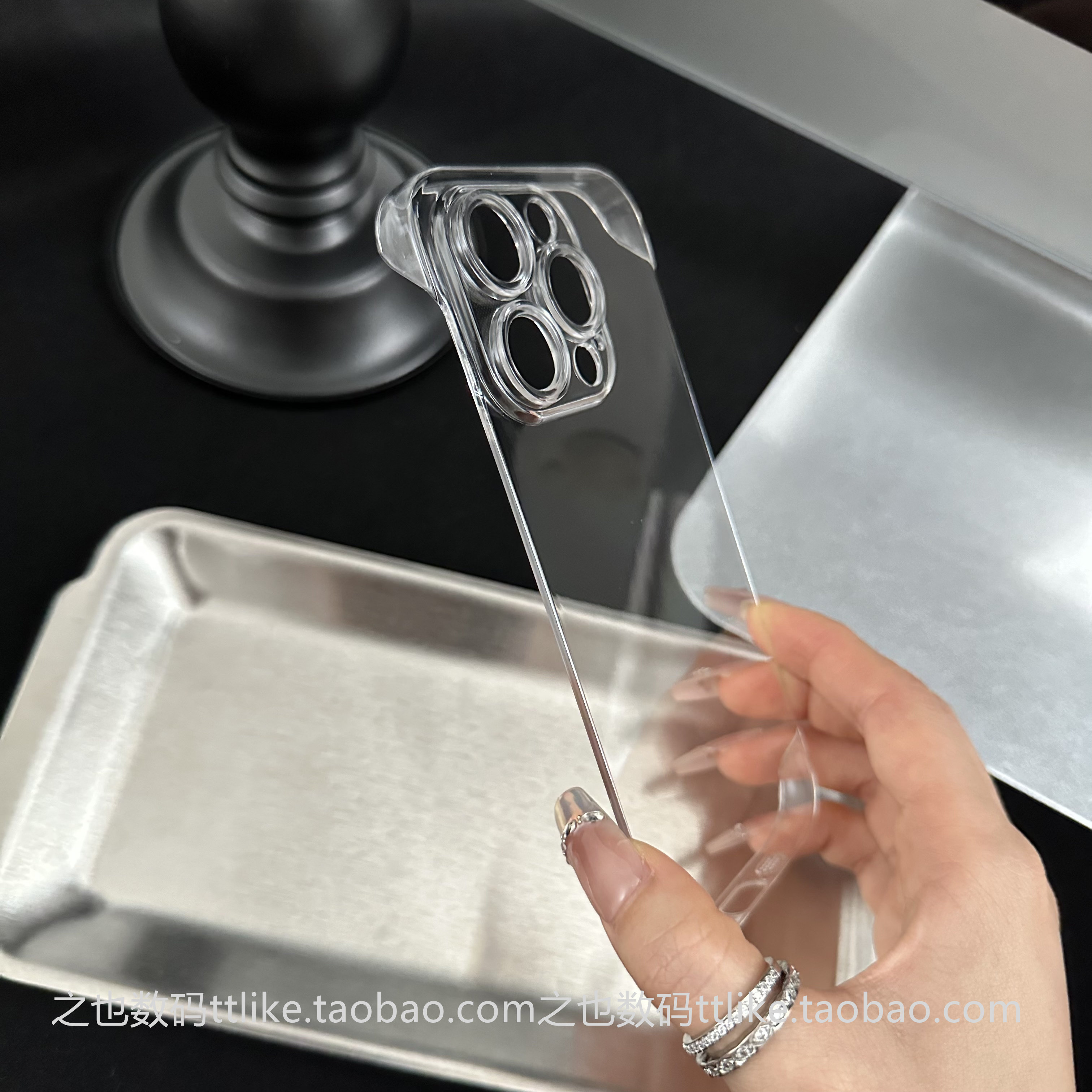 透明精孔套硬壳适用OnePlus13一加15/12手机壳无边框ACE5pro3V磨砂ace3套ACE3pro半包2v散热ACE竞速全包镜头