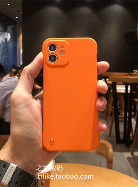 橙色无边框硬壳Y500适用vivoY300Pro手机壳Y200i散热X100薄X90S黑X70/X60Pro/X50X80灰Y78绿Y35M+粉Y77紫Y55S