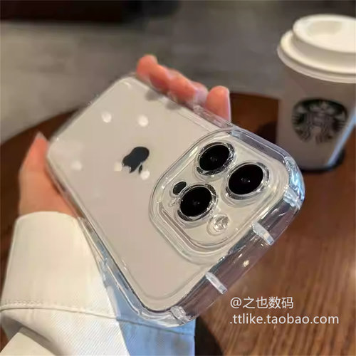 透明气囊壳K80适用小米红米K70至尊K60E手机壳k100K50硅胶K40S软Note17/15/14/13/12turbo4Pro/11TPro/10/K90