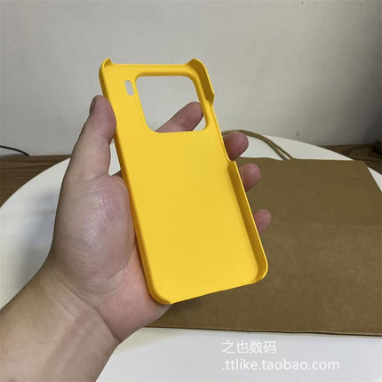 浅黄色半包磨砂适用OPPOFindX8S手机壳X7Ultra大孔Reno15C防摔14/13/12/11/10/9/8pro/7/6上下不包5K纯色薄套