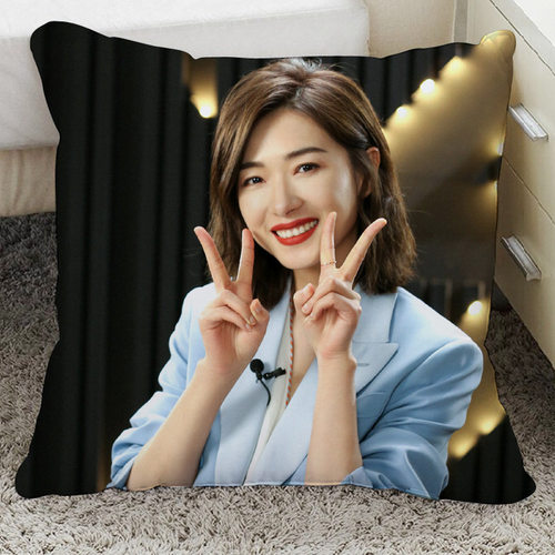 万茜沙发抱枕女生睡觉专用头明星同款周边汽车沙发腰枕靠枕垫应援