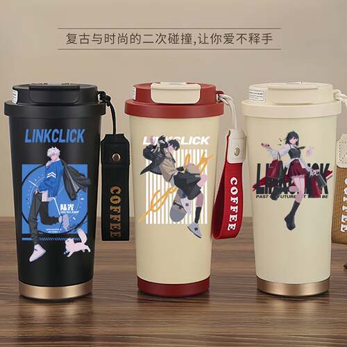 时光人周边316不锈钢手办保温杯