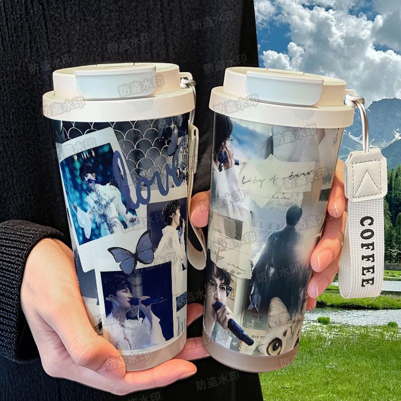 周深in高颜值保温杯手办周边