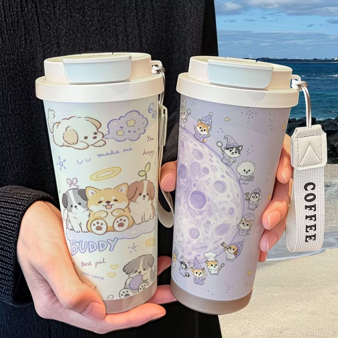 紫系太空萌宠可爱狗狗周