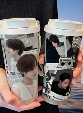 jayjay儿童水杯女生高颜值大容量帅哥周边保温杯不锈钢学生高颜值