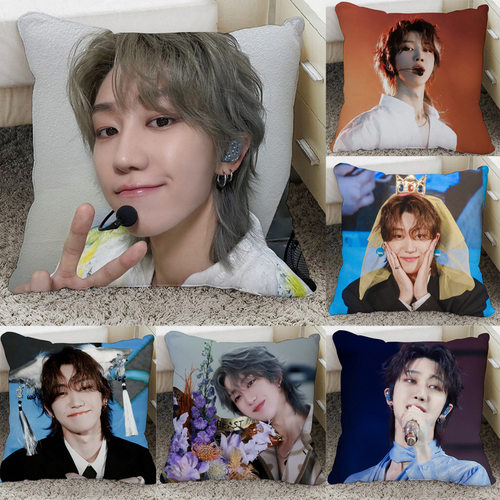 徐明浩周边沙发抱枕女生睡觉专用双面图片制作周边同款韩国明星娃