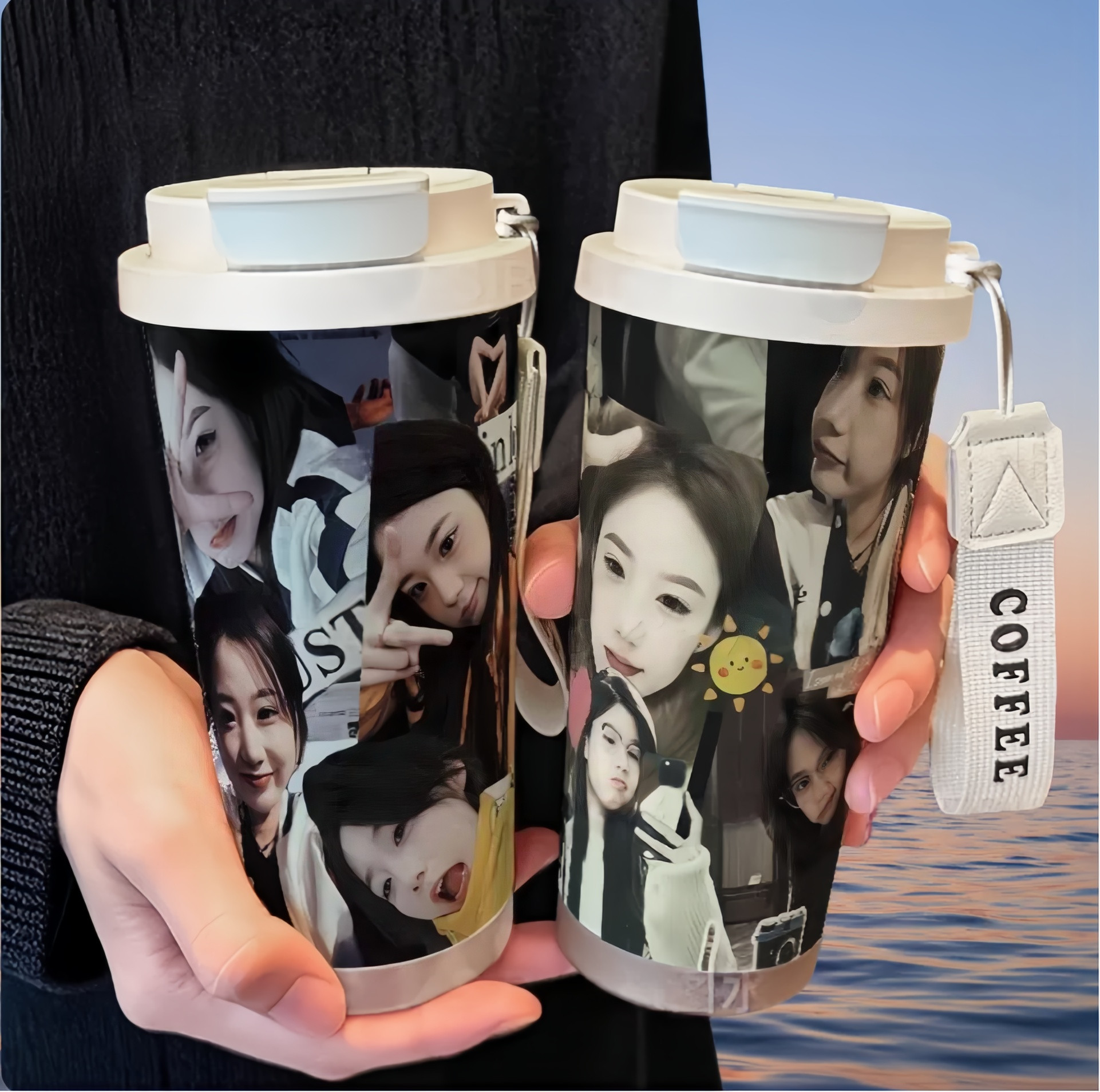 李启萌可爱保温杯手办周边高颜值