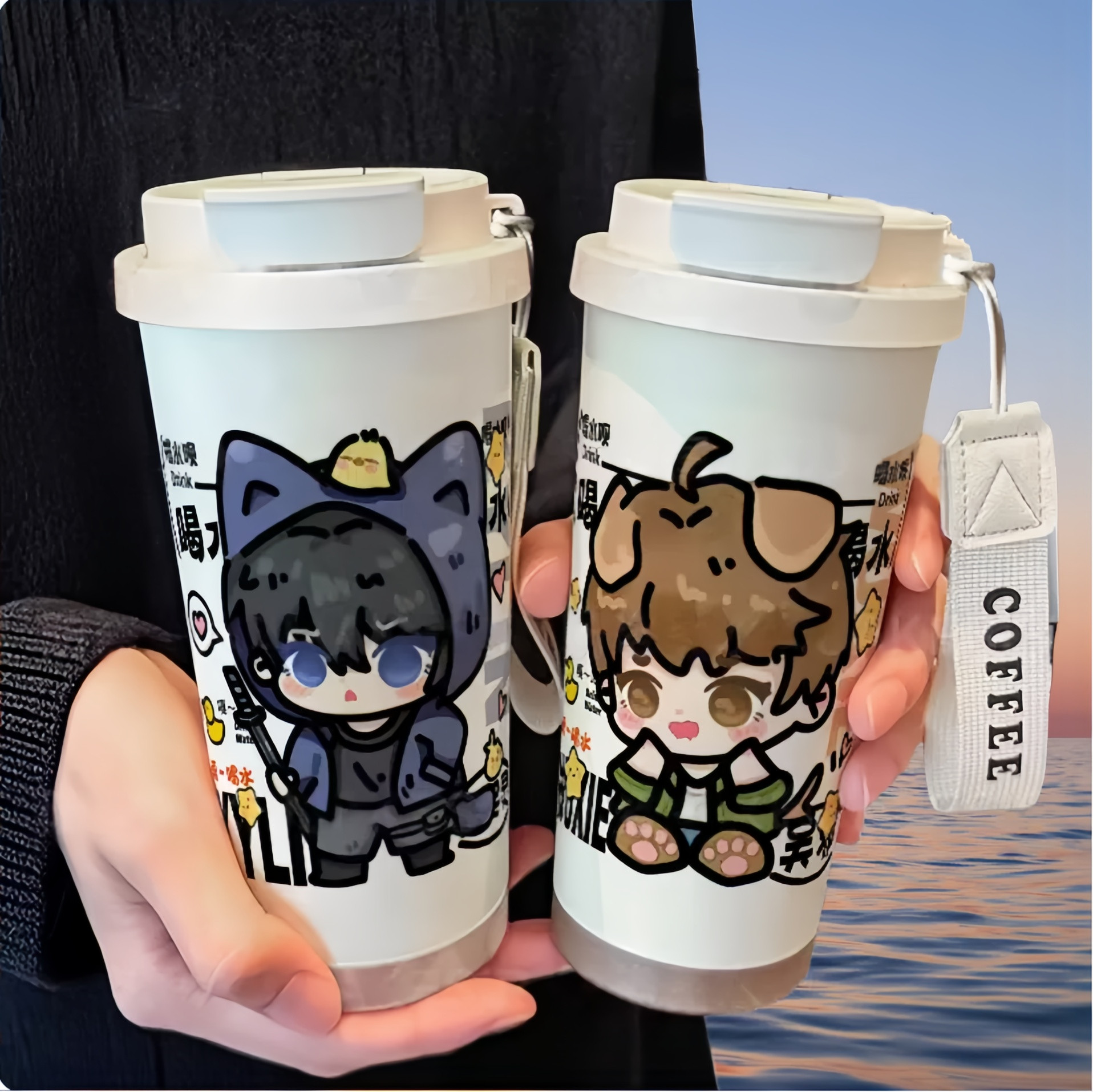 盗墓笔记张起灵儿童水杯