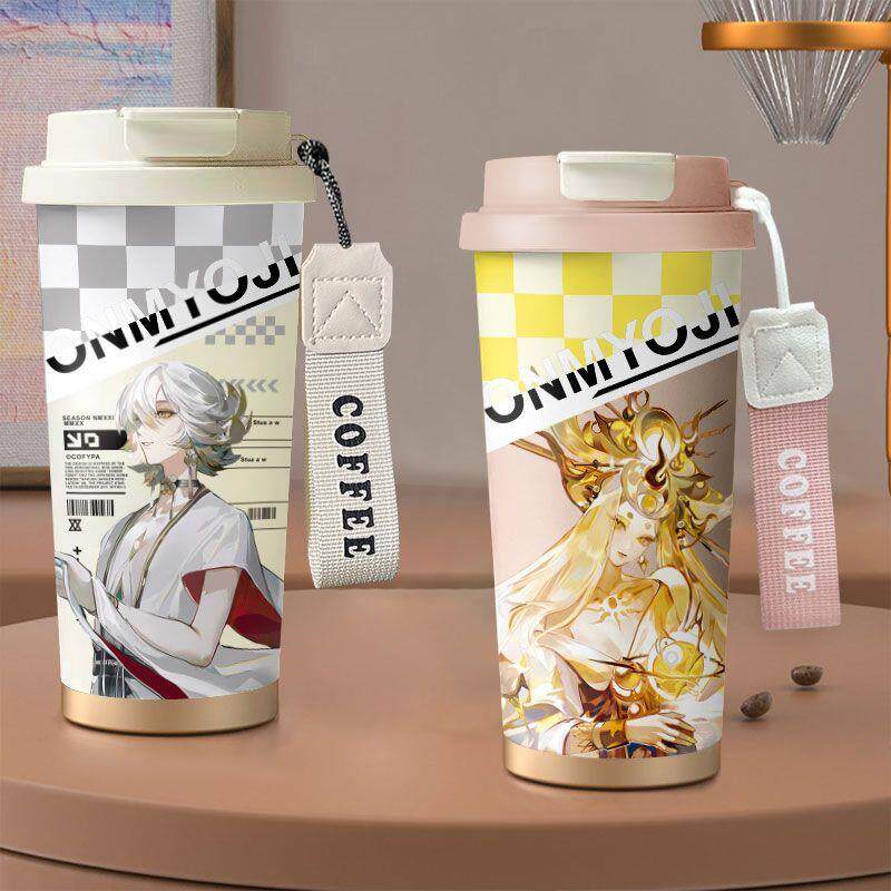 阴阳师天照帝释水杯手办保温杯