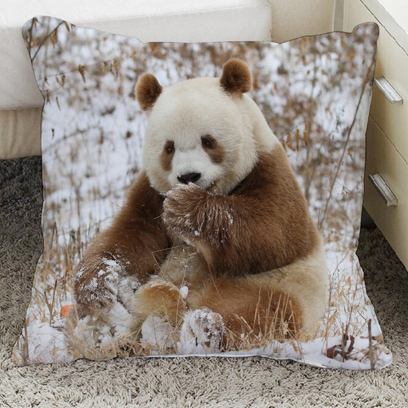 棕色大七仔图片制作沙发抱枕女生睡觉专用靠垫海报玩偶公仔靠枕头