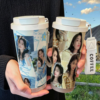 白鹿可爱周边保温杯男款女士高颜