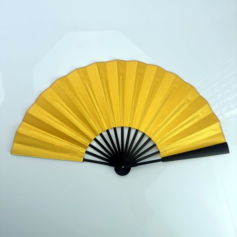 中国风泥金水墨画复古宣纸折扇