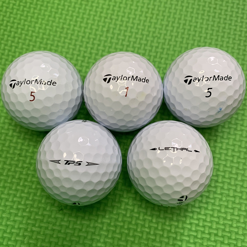高尔夫球Taylormade泰勒梅TP5五层球下场比赛二手彩色球三四层球