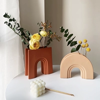 Homeside Gee Bottle Morandi Nordic Nordic Simplied Ceramic Desktop Design Swing Flower