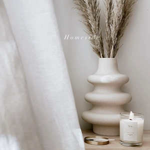 Homeside Circle Circle Vase Vase Ins Nordic Ceramics Потальная кандидатская гидропонная цветочная цветочная цветочная цветка тихий мягкая мебельская домашняя качели