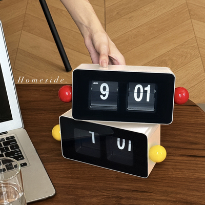 Homeside球球自动翻页钟