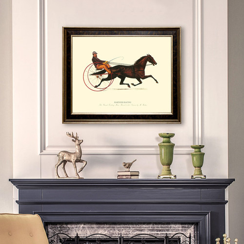 欧式复古怀旧背景墙装饰画