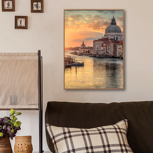 美式客厅餐厅墙面装饰画