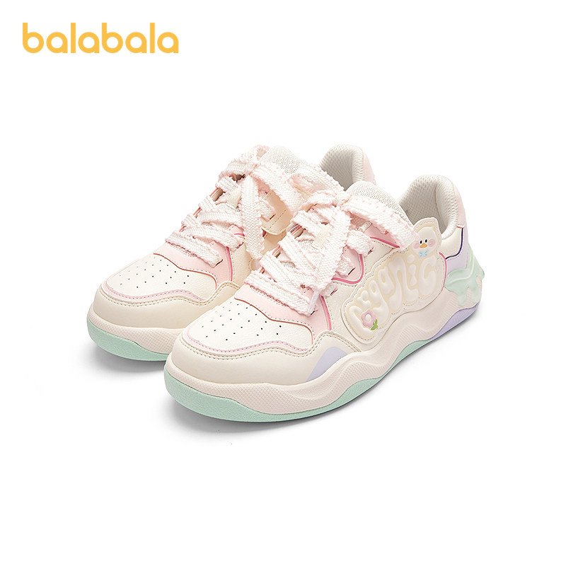 【商场同款】巴拉巴拉童鞋儿童板鞋女童休闲鞋轻便透气2025秋新款,童鞋/婴儿鞋/亲子鞋,板鞋,淘宝优惠券,粉丝福利购,淘宝优惠卷