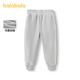 保暖休闲时尚 巴拉巴拉儿童裤 加绒慢跑裤 女童冬季 百搭潮 子男童长裤