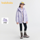 巴拉巴拉balaOne儿童棉服女童外套2件套新款 防泼水保暖 2025冬装