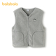 加绒保暖萌 巴拉巴拉儿童马甲2025秋冬新款 设计师SICO商场同款