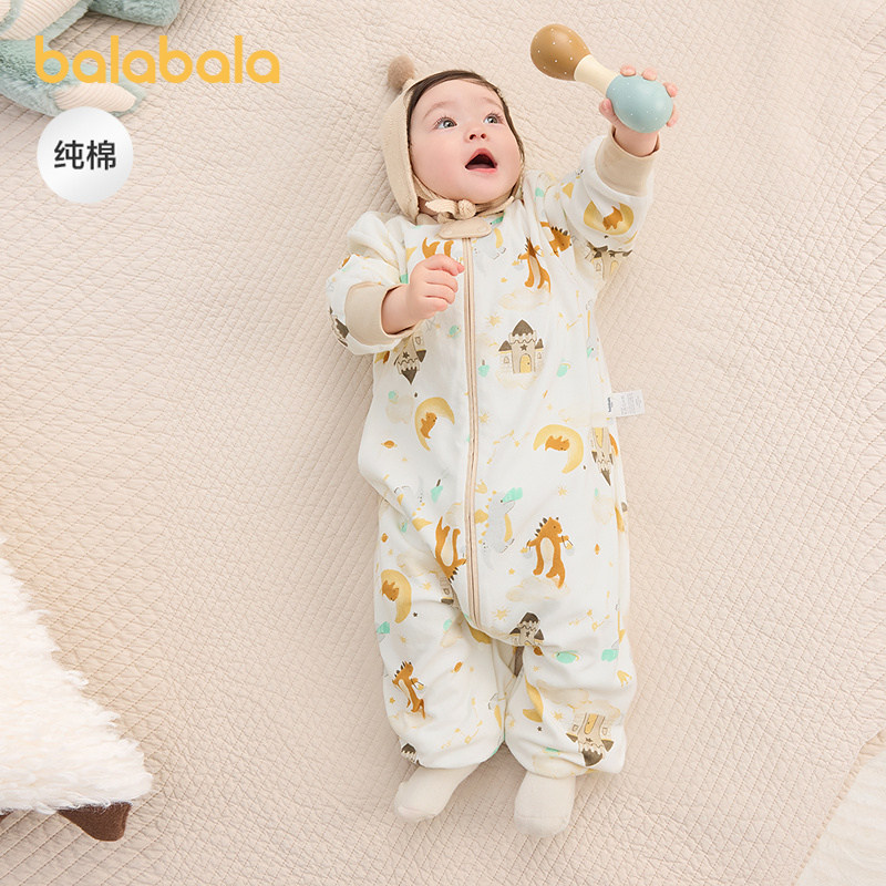 巴拉巴拉婴儿睡袋女宝宝儿童防踢被新生儿全棉男童2025秋季新款软,婴童用品,睡袋/防踢被,淘宝优惠券,粉丝福利购,淘宝优惠卷