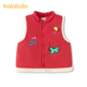 春宽松无袖 儿童马甲男女童2026新款 巴拉巴拉童装 外套 商场同款