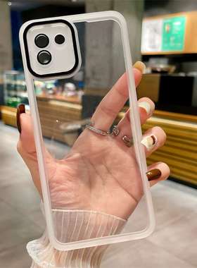 适用 Samsung Galaxy A03手机壳三星A04手机套Galaxy A04e M04 F04镜头膜软保护壳Case