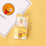 Брендовая мультяшная свеча, с медвежатами, Южная Корея