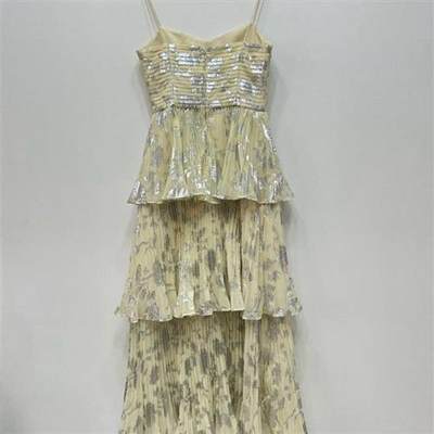 2023 Spring/Summer New Line Womens Sexy and Charming Yellow