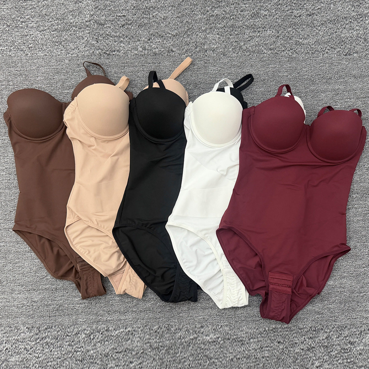 露肩礼服专用文胸塑身连体衣