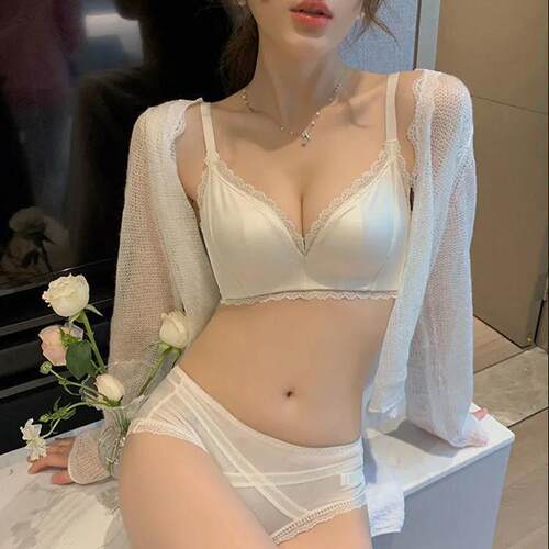 性感舒适无痕内衣女薄款夏季大显胸小聚拢收副乳上托调整型文胸罩
