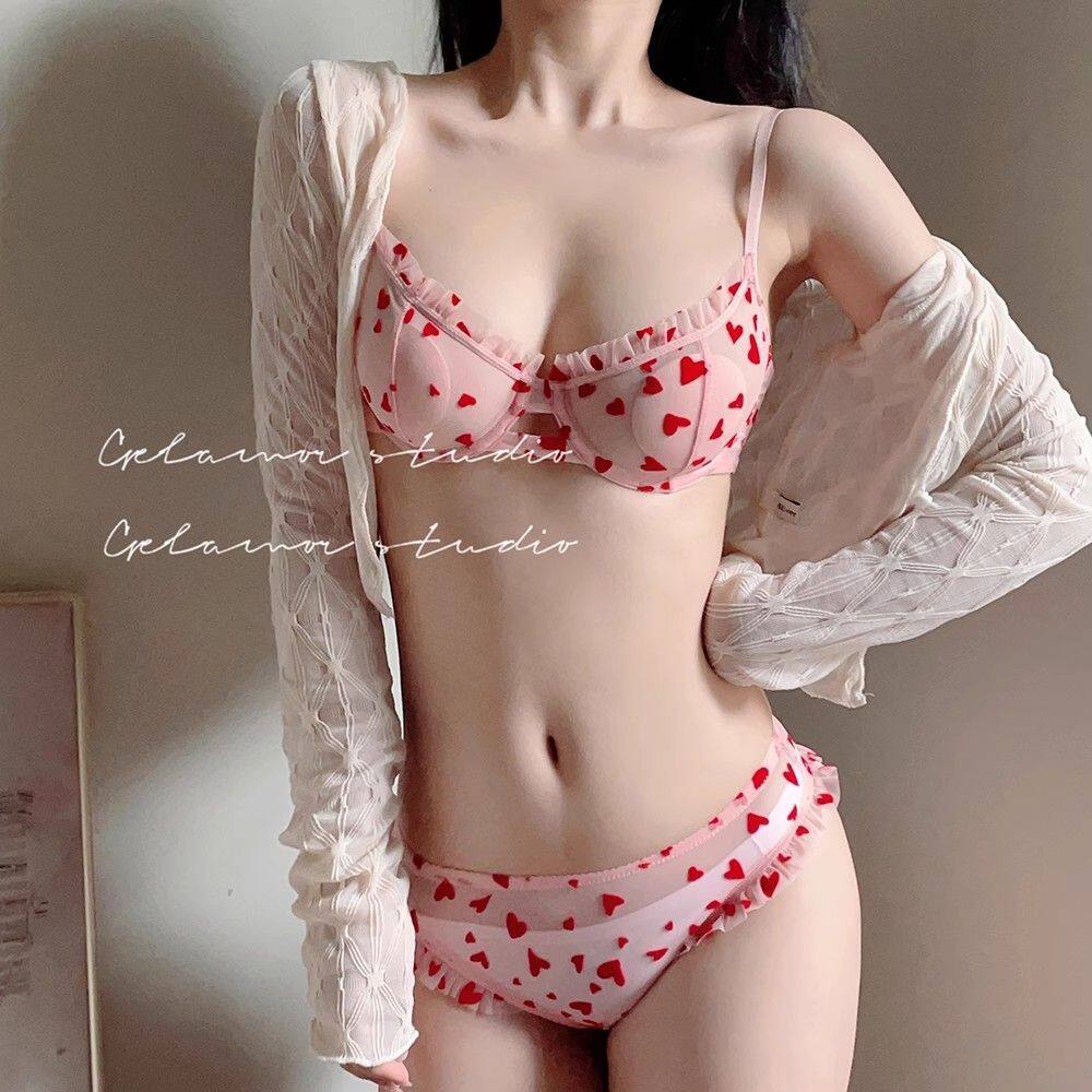 内衣套装性感纯欲蕾丝女