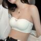 无肩带内衣防滑小胸聚拢纯欲风高档无痕防走光舒适抹胸果冻文胸罩