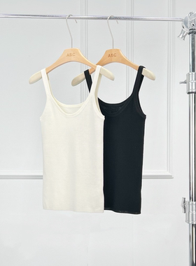 沃伦海龙 | Tara 26春夏季修身打底上衣女士羊毛细吊带背心针织衫