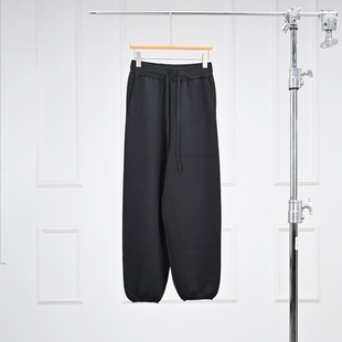 沃伦海龙 | Milano 德国扬子纱线OTW纱线 羊毛针织女士束脚休闲裤