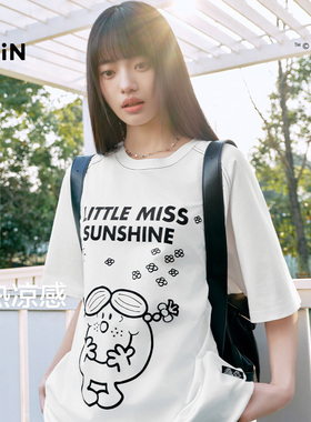 【奇先生妙小姐联名】乐町商场同款白桃乌龙T恤凉感短袖C2CNF2114