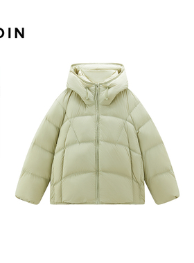 【商场同款】乐町轻柔羽绒服女25冬季新款oversize外套C2ACF4319