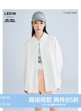 【奇先生妙小姐联名】乐町2025夏季新款印花衬衫C2CAF2170