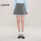 学院风A字短裙C1GEF3411 新款 商场同款 乐町拼接设计百褶裙秋季