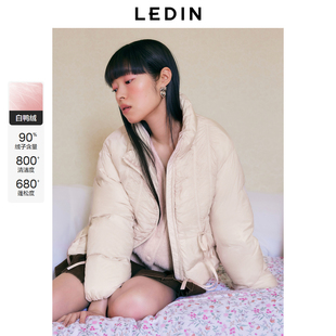 甜美羽绒服新款 乐町商场同款 保暖外套C1ACE44 LOTSYOU联名