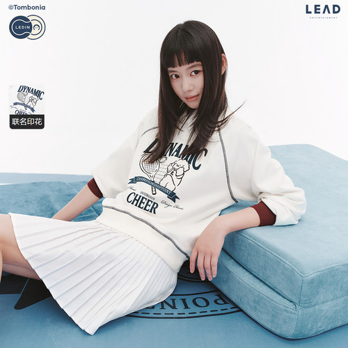 【tombonia联名】乐町商场同款小狗卫衣25秋季新款上衣C2CRF3343